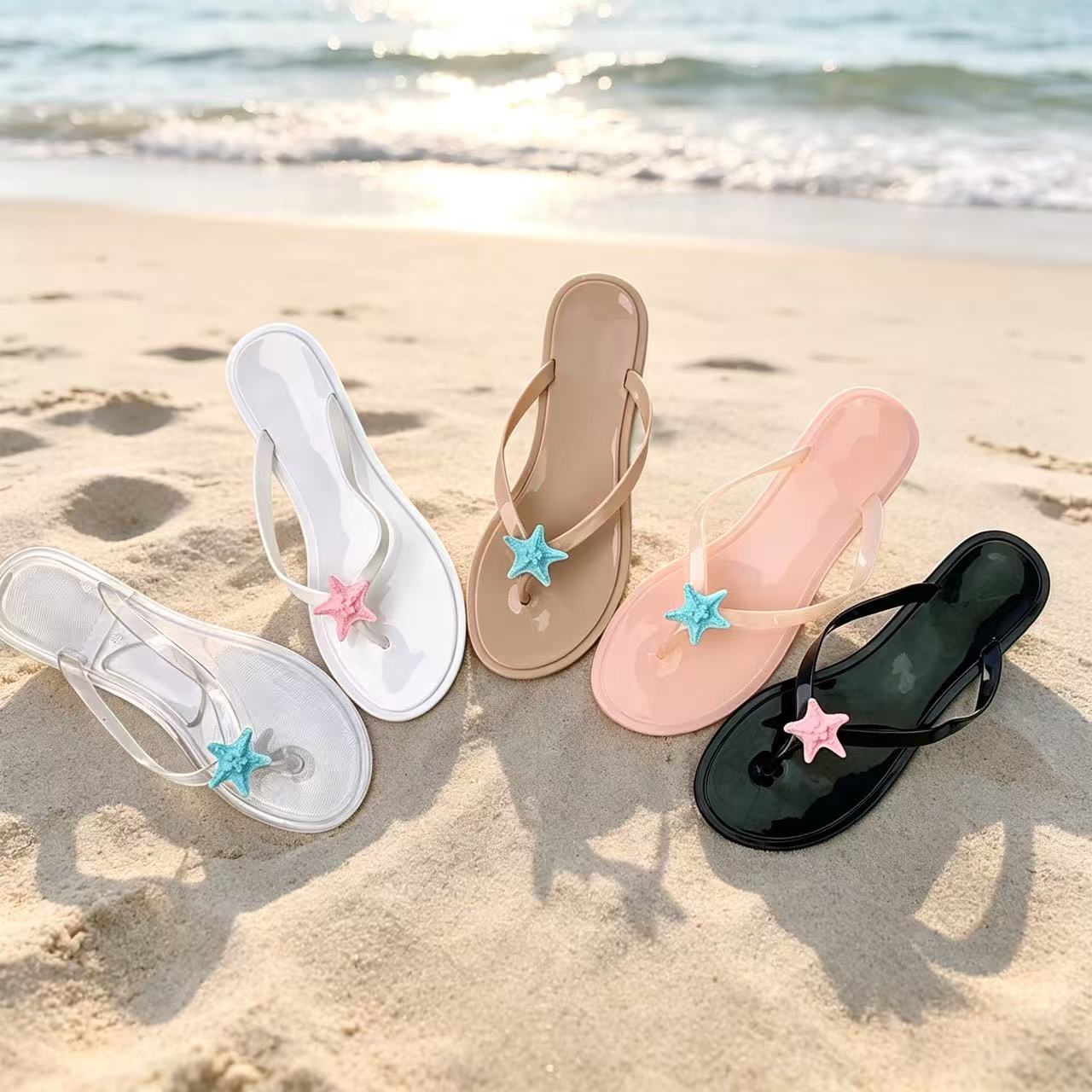 Thong Flat Sandal - Damskie klapki 2026 lato nowe sandały