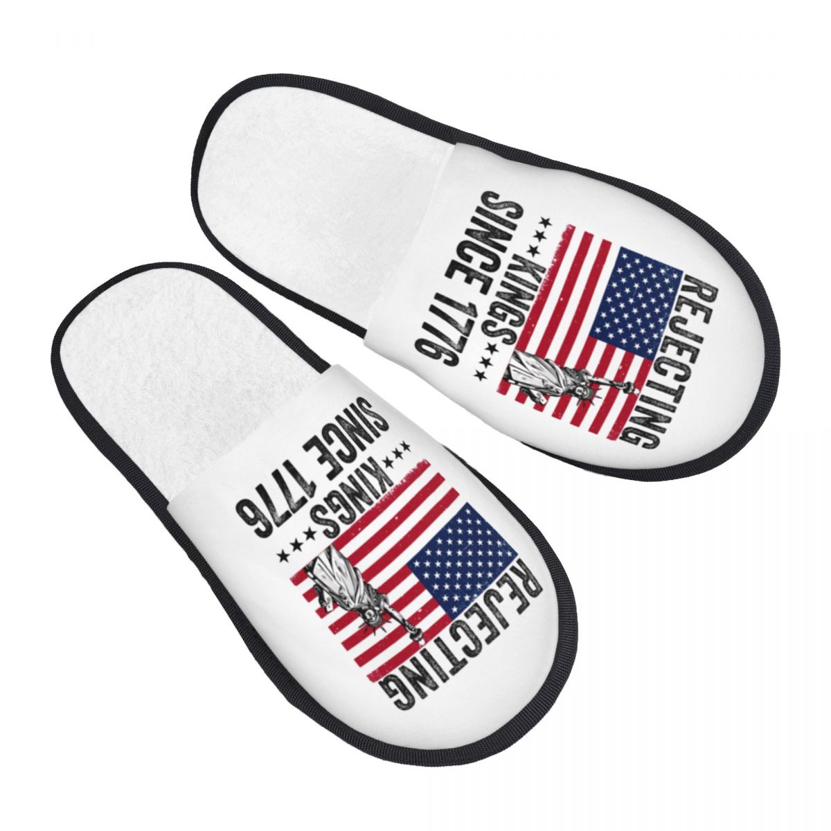 Women'S Shoes Liberty - Personalizowane kapcie hotelowe z motywem Statuy