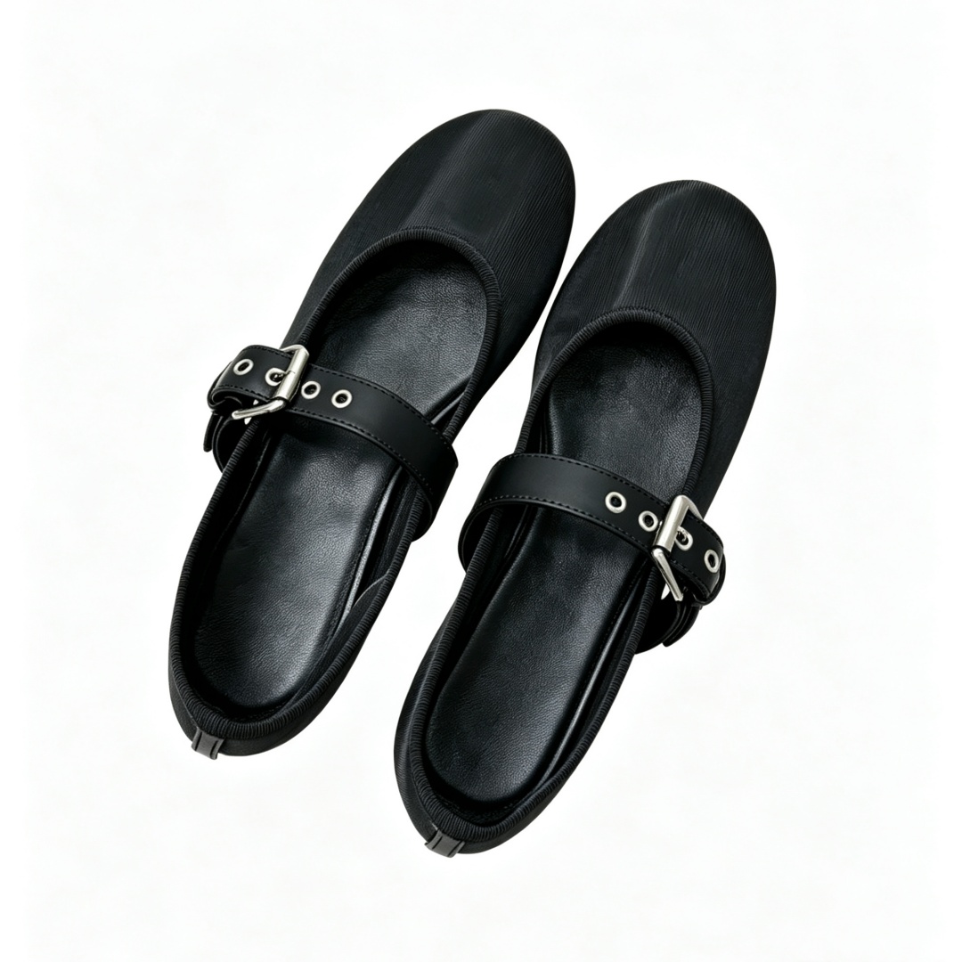 Ballet Flat Women - Luksusowe damskie baleriny marki 5F373E, codzienne