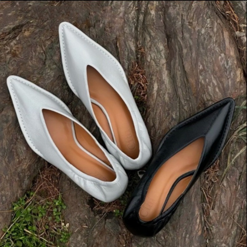 Women Shoes Mules - Nowe szpilki damskie z ostrym noskiem,