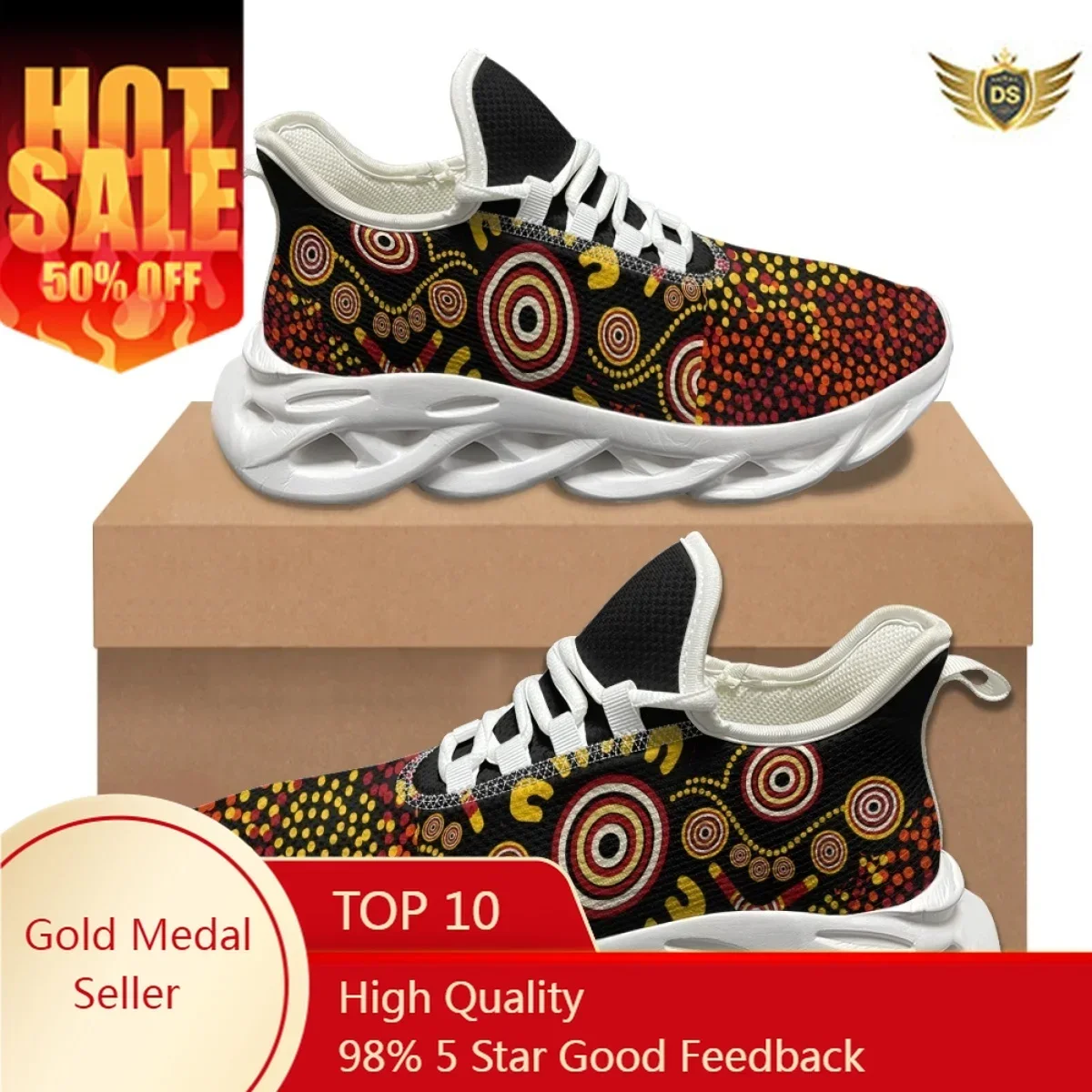 Women Shoes In Australia - Australia Aboriginal Designer Sneakers Indigenous Lizard