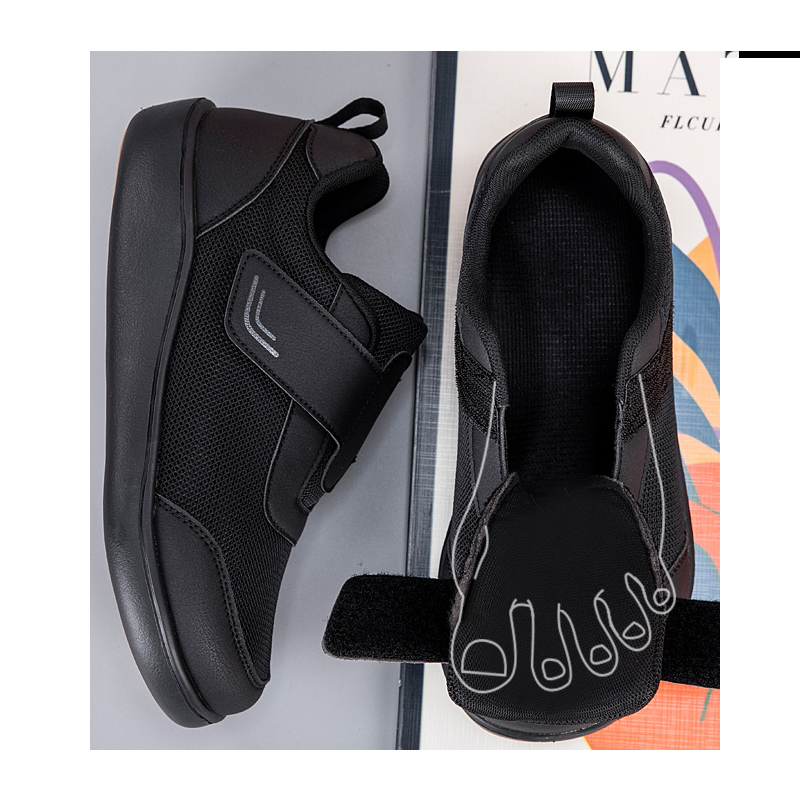 Women'S Shoes For Bunions - Otwarte buty dla seniorów Regulowane buty