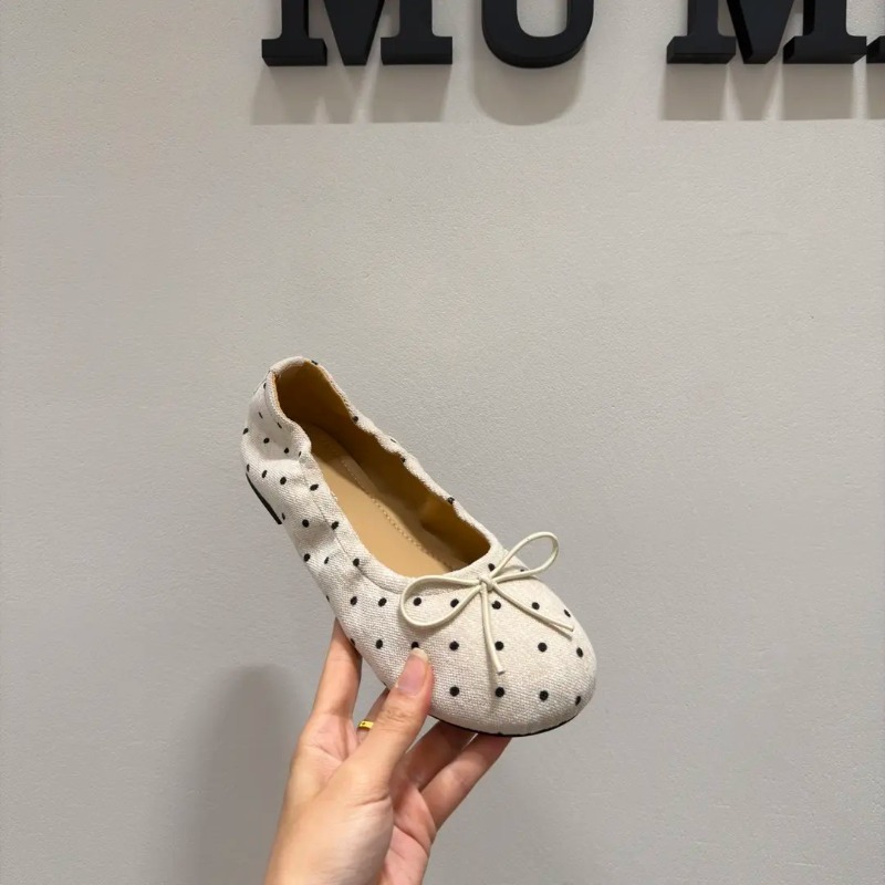 Damskie baleriny w kropki, wsu – Ballet Flat Women recenzja i cena