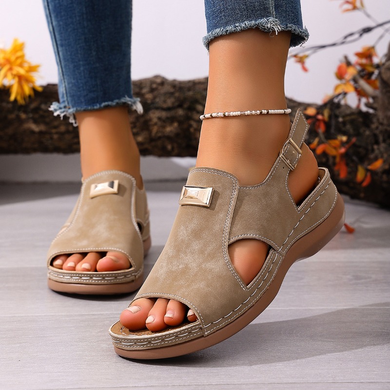 Damskie sandały na koturnie pl – Women'S Shoes For Bunions recenzja i cena