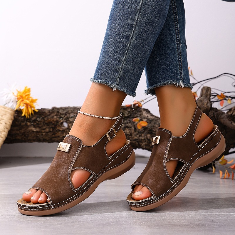 Damskie sandały na koturnie pl – Women'S Shoes For Bunions recenzja i cena