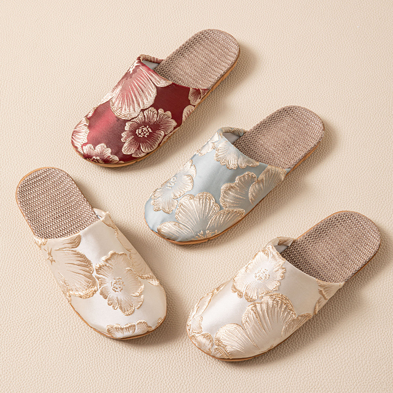 Eleganckie jedwabne klapki dam – Women Shoes Mules recenzja i cena