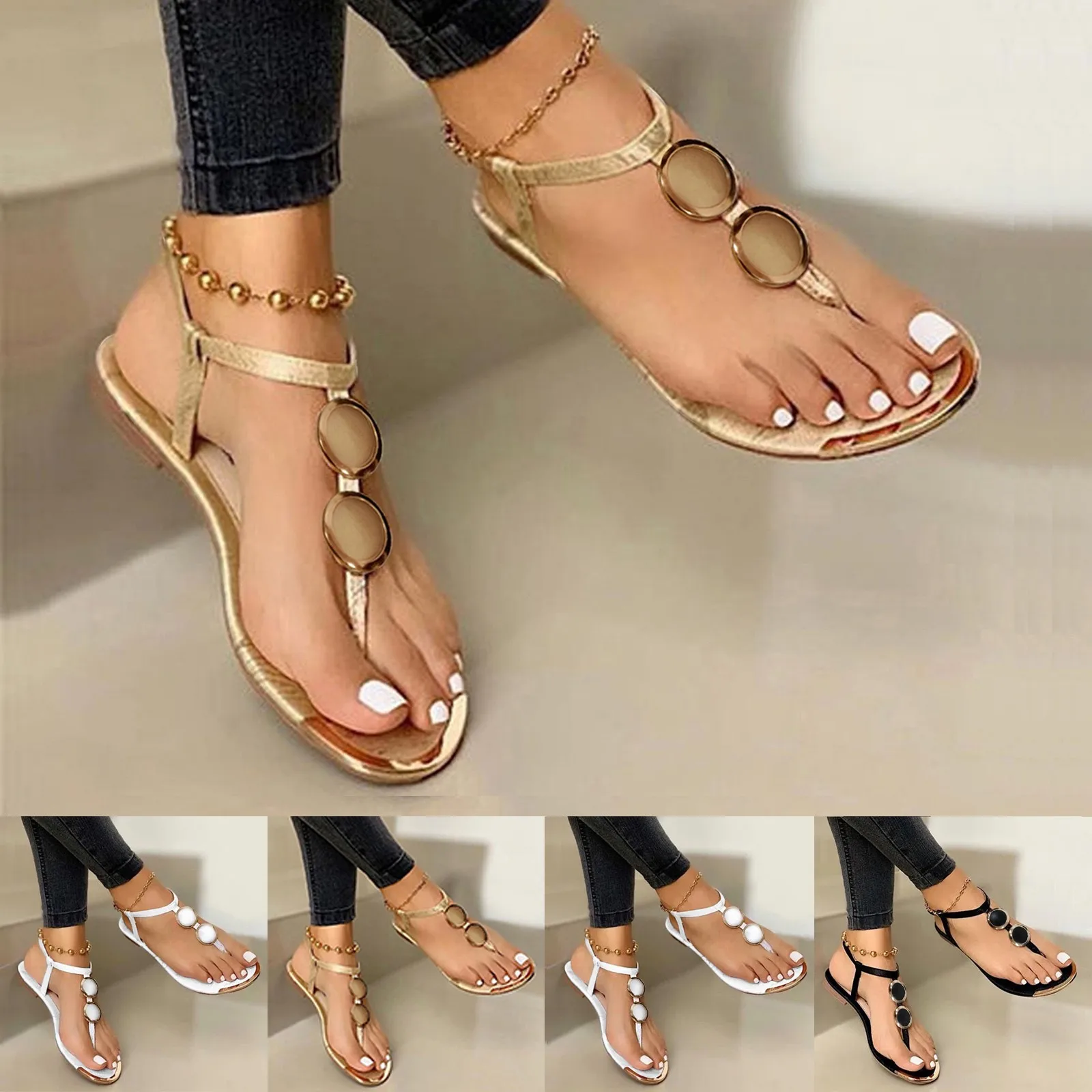 Sandały ze złotym łańcuszkiem  – Gold Chain Sandal recenzja i cena