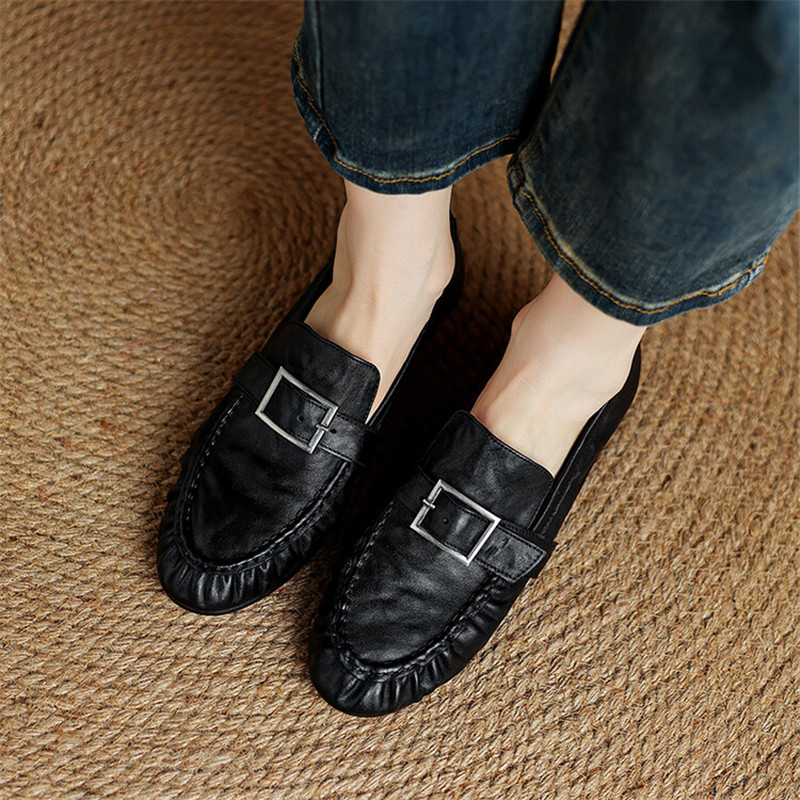 New Autumn Genuine Leather Wom – Women Shoes Heels recenzja i cena