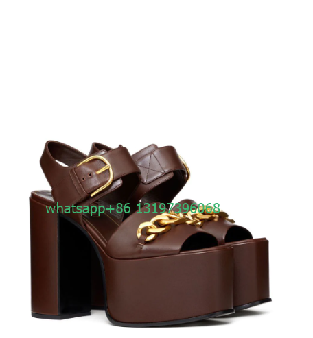 Sandały damskie ze złotym łańc – Gold Chain Sandal recenzja i cena