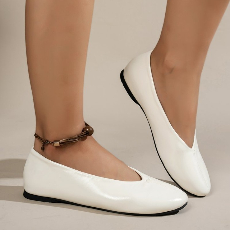 Wygodne damskie baleriny z okr – Ballet Flat Women recenzja i cena