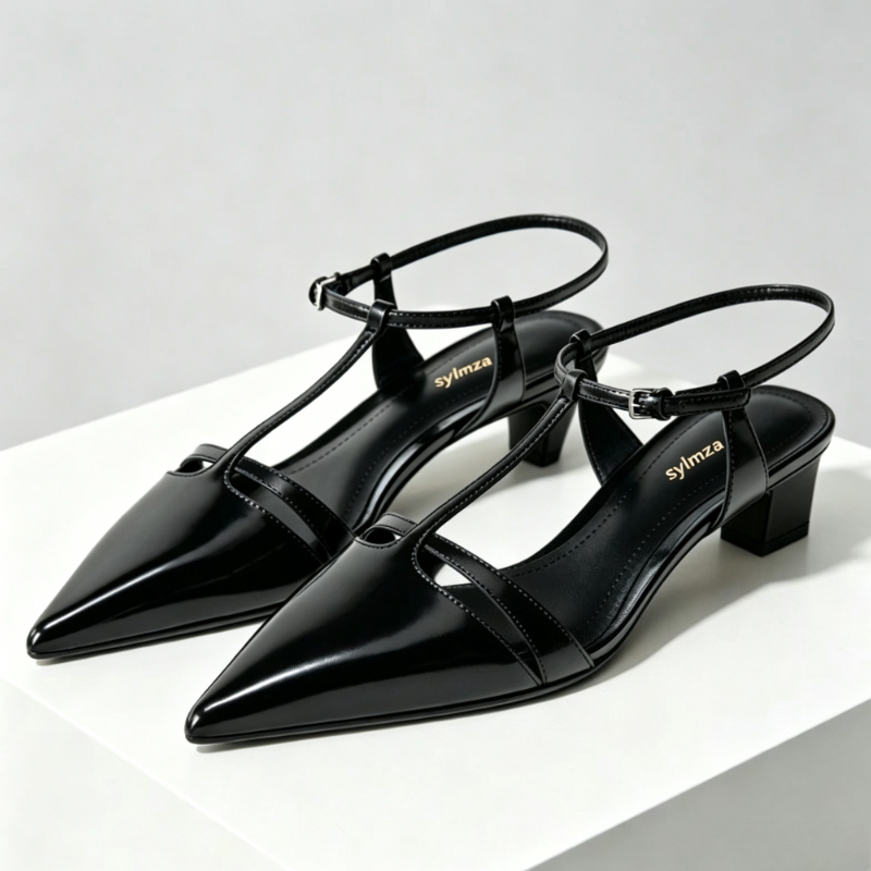 Szpilki damskie z lakierowanej – Ankle Strap Heels recenzja i cena