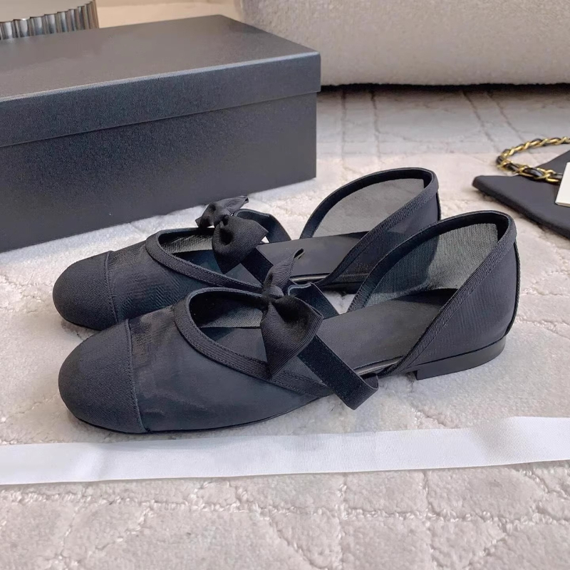 Baletki z kokardą 2026 Nowe fr – Ballet Flat Women recenzja i cena
