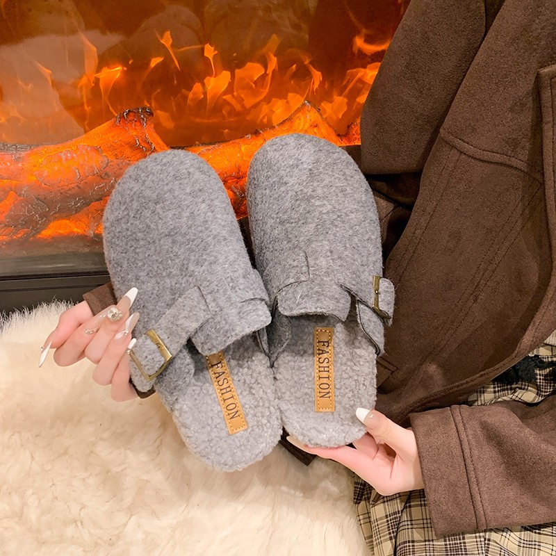 Damskie kapcie zimowe typu mul – Women Shoes Mules recenzja i cena