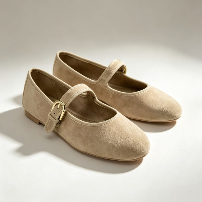 Damskie buty Mary Jane, vintag – Ballet Flat Women recenzja i cena
