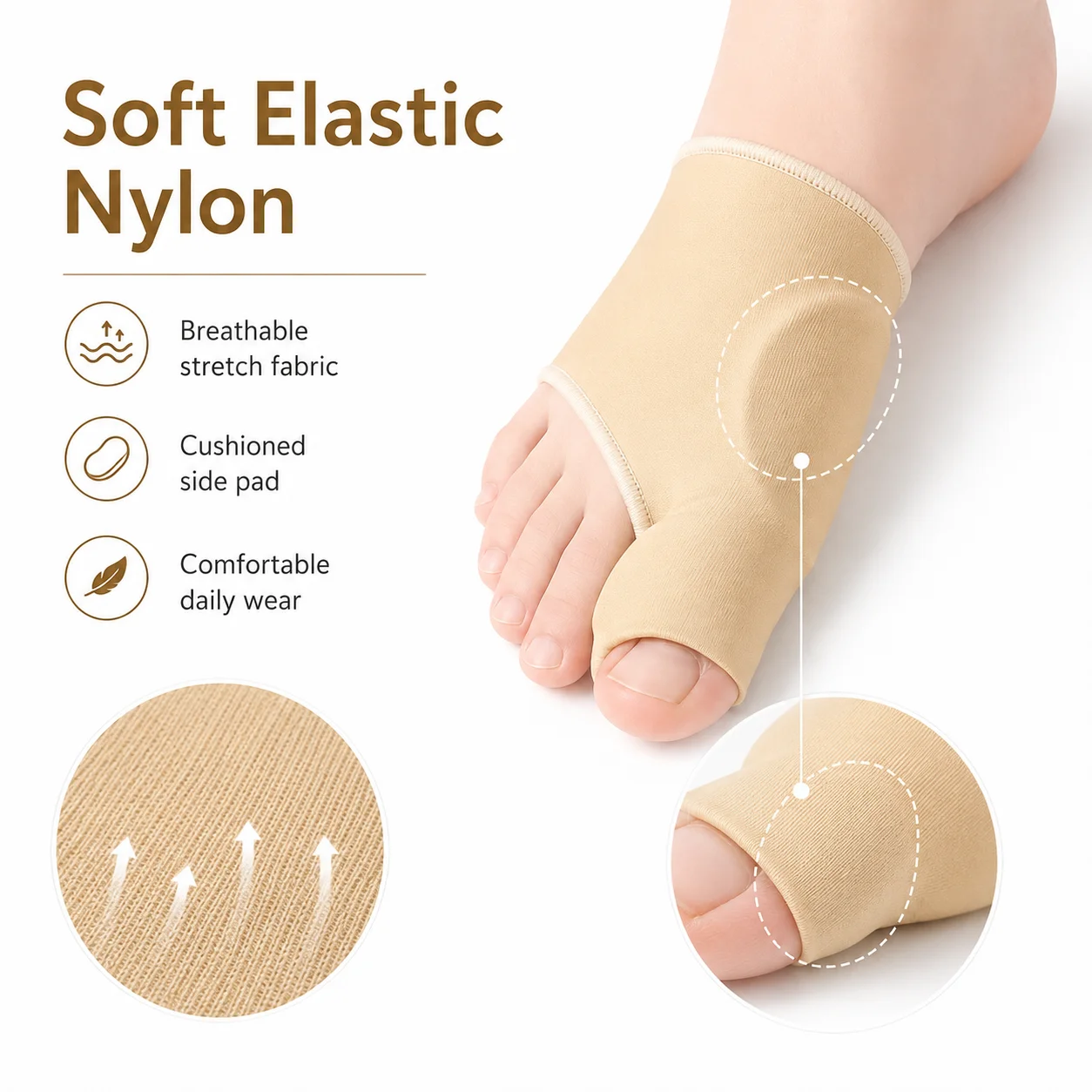 Rozdzielacz Palców Stóp, Ochra – Women'S Shoes For Bunions recenzja i cena